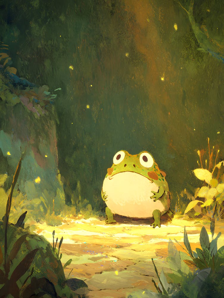 Frog In The Forest 13