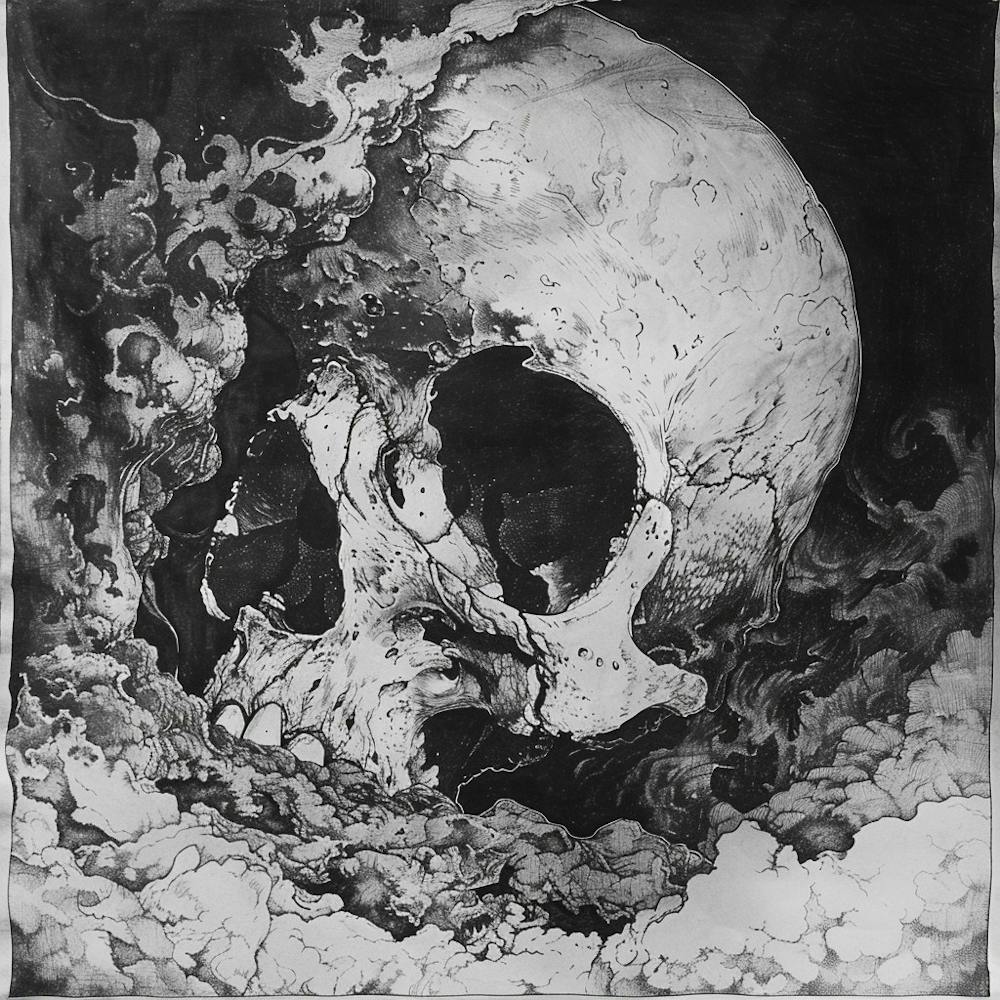 Skull In The Clouds