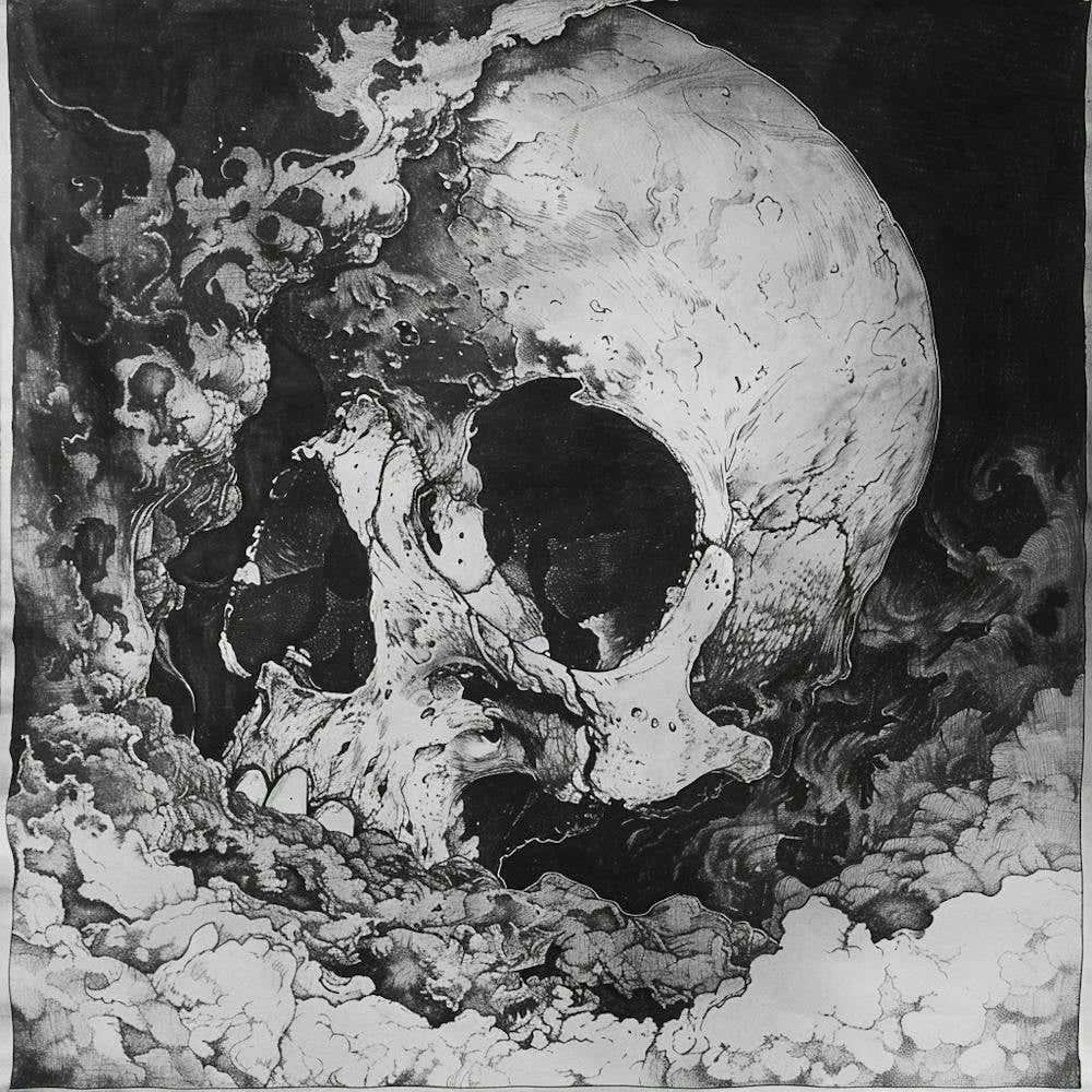Skull In The Clouds