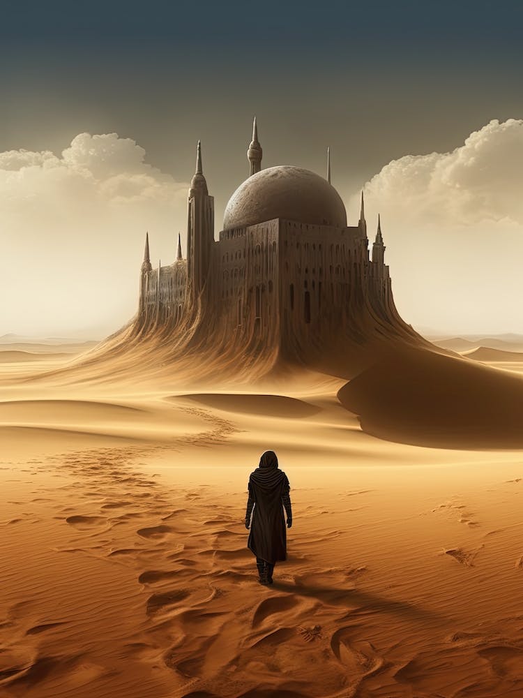 Dune Sand Desert Building 10