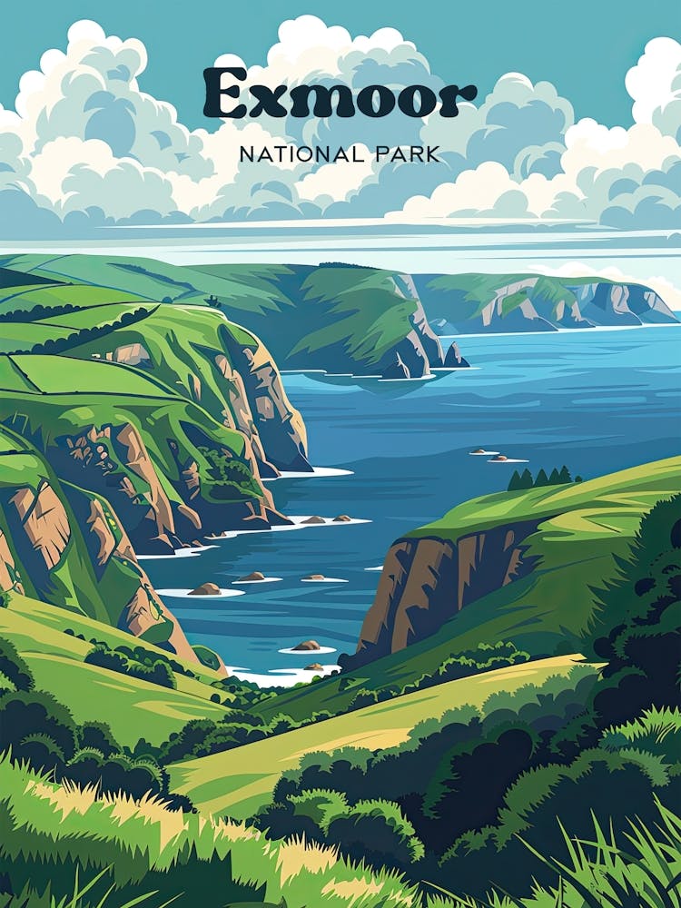 Art de Voyage Exmoor National Park Devon