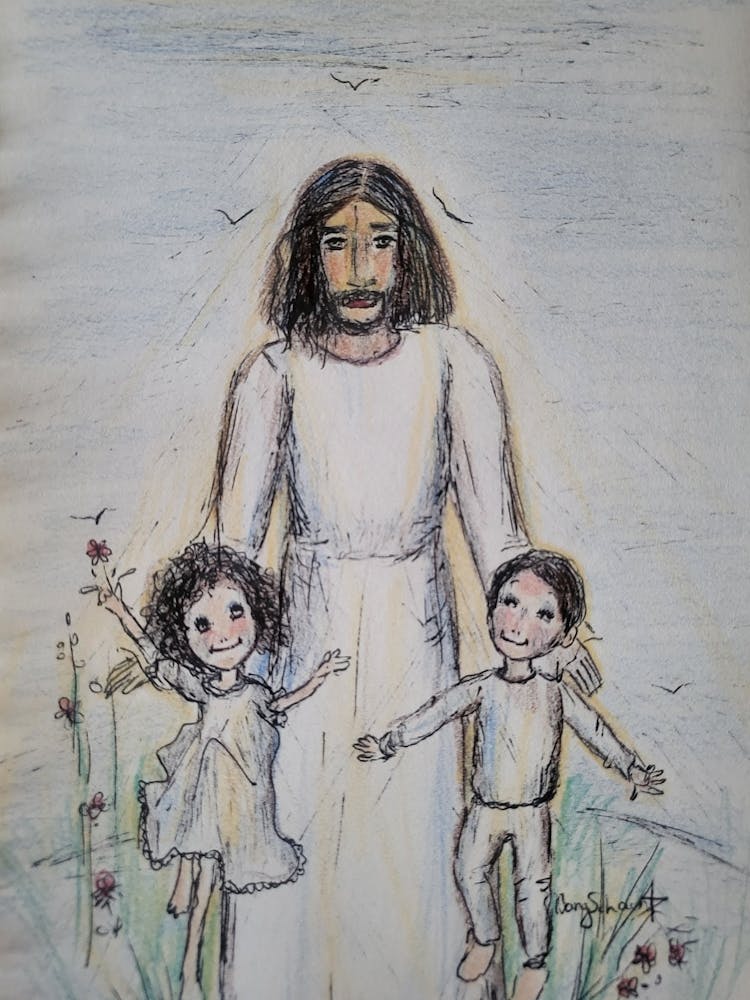 Jesus With Children 1