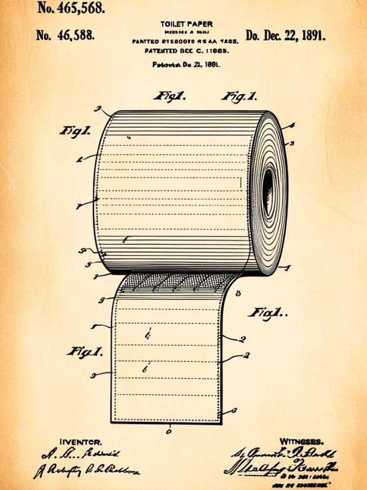 Toilet Paper Patent 7
