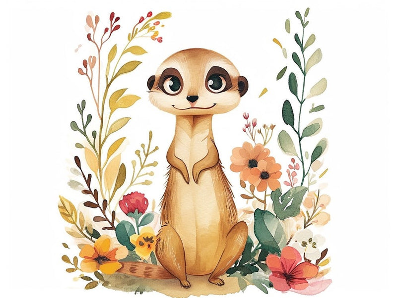 Little Floral Meerkat 3