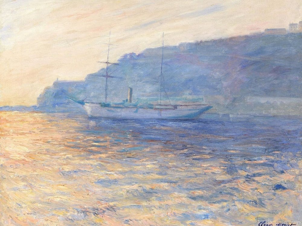 La Baie De Monaco, Claude Monet