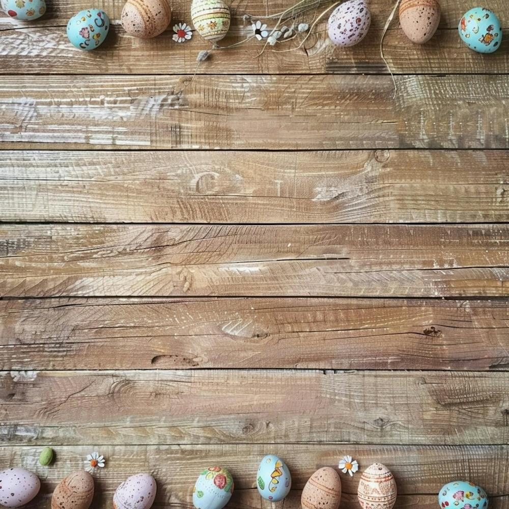 Easter Wooden Table From Above Banner Texture Wi 1718 1