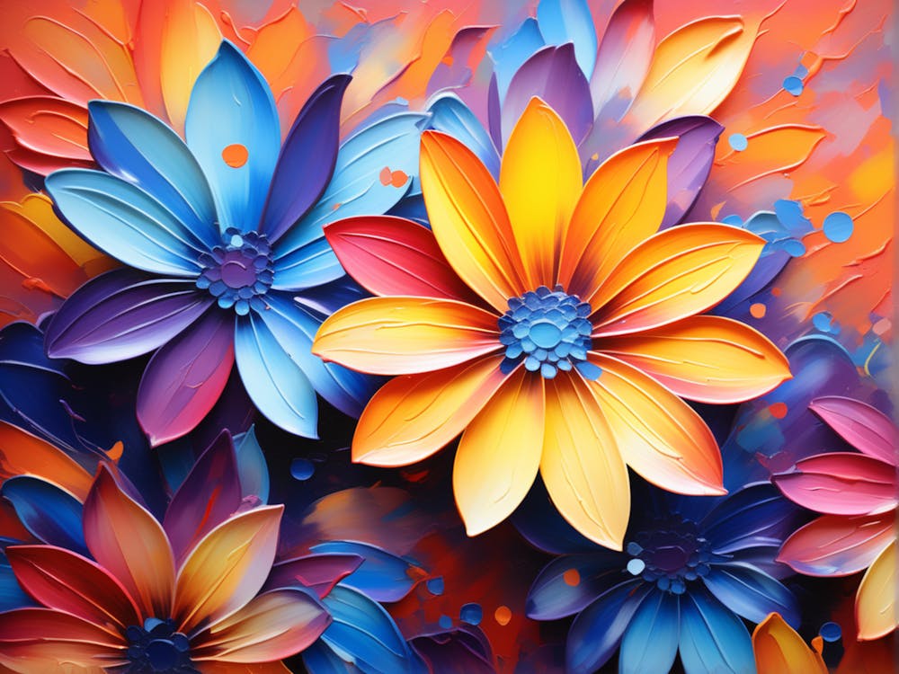 Colorful Flowers 7