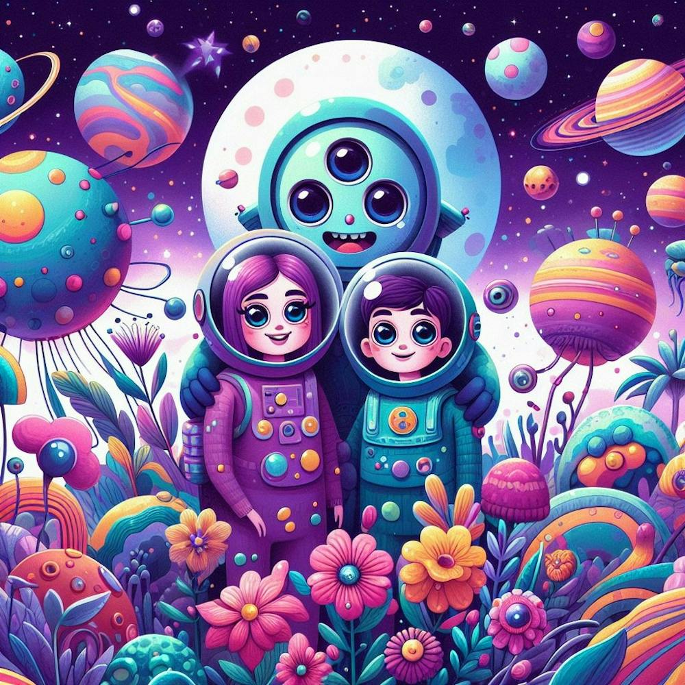 Psychedelic Kids In Space