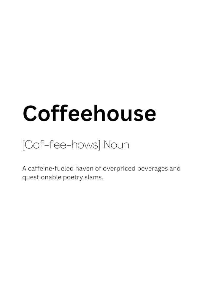 Coffeehouse Definition Meaning 1