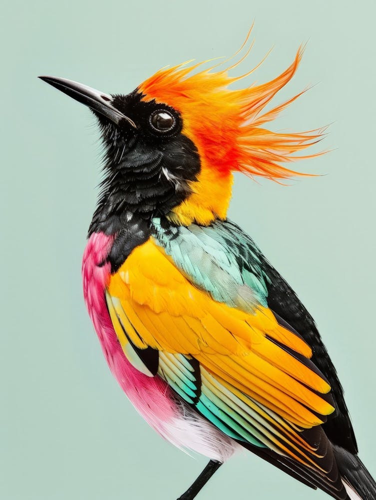 Colorful Bird 4