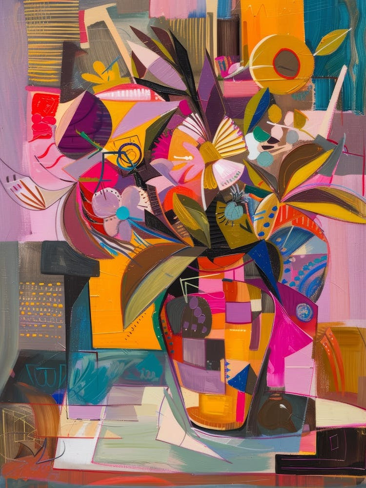 Abstract Flower Arrangement