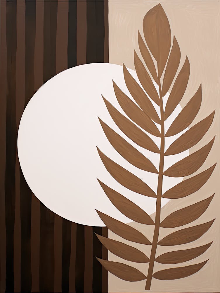 Fern Leaf, Boho Decor