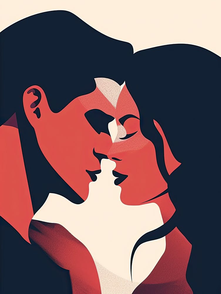 Kissing Couple, Valentine's Day 1