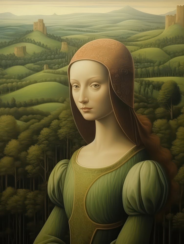 Woman In Green
