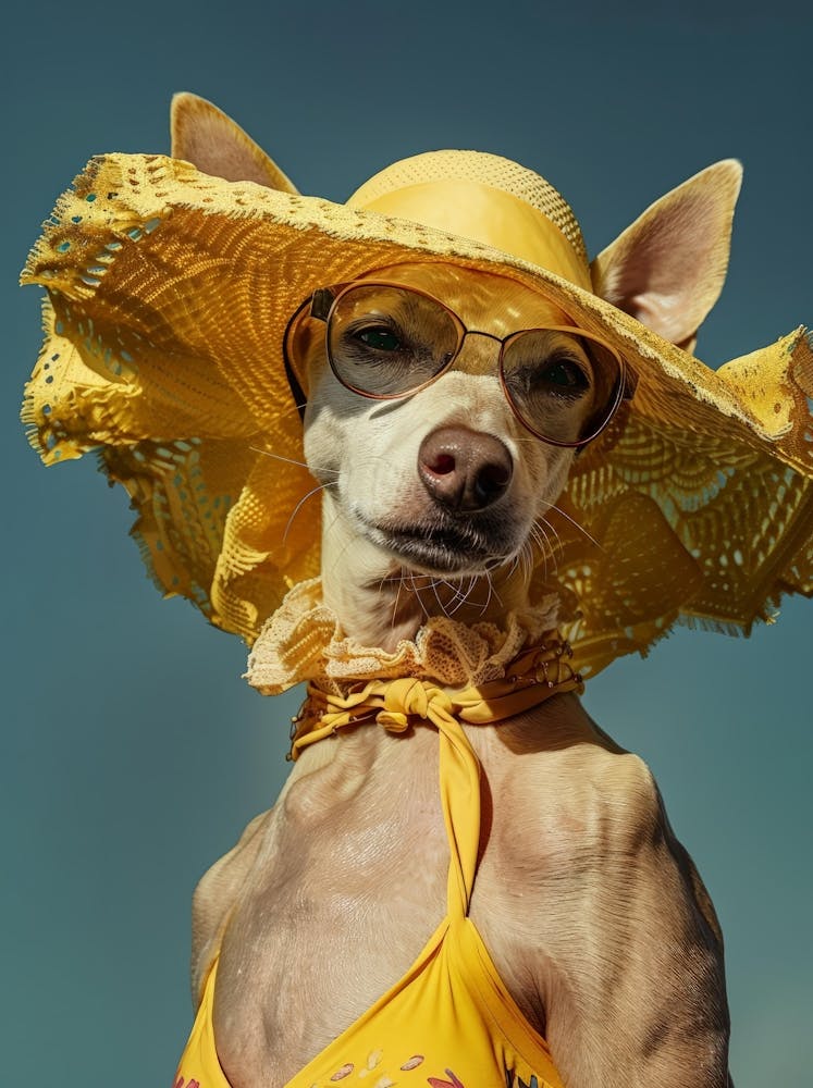 Dog In A Hat 2