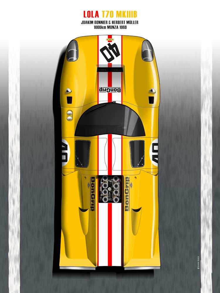 Lola T70 Bongrip Monza 1969