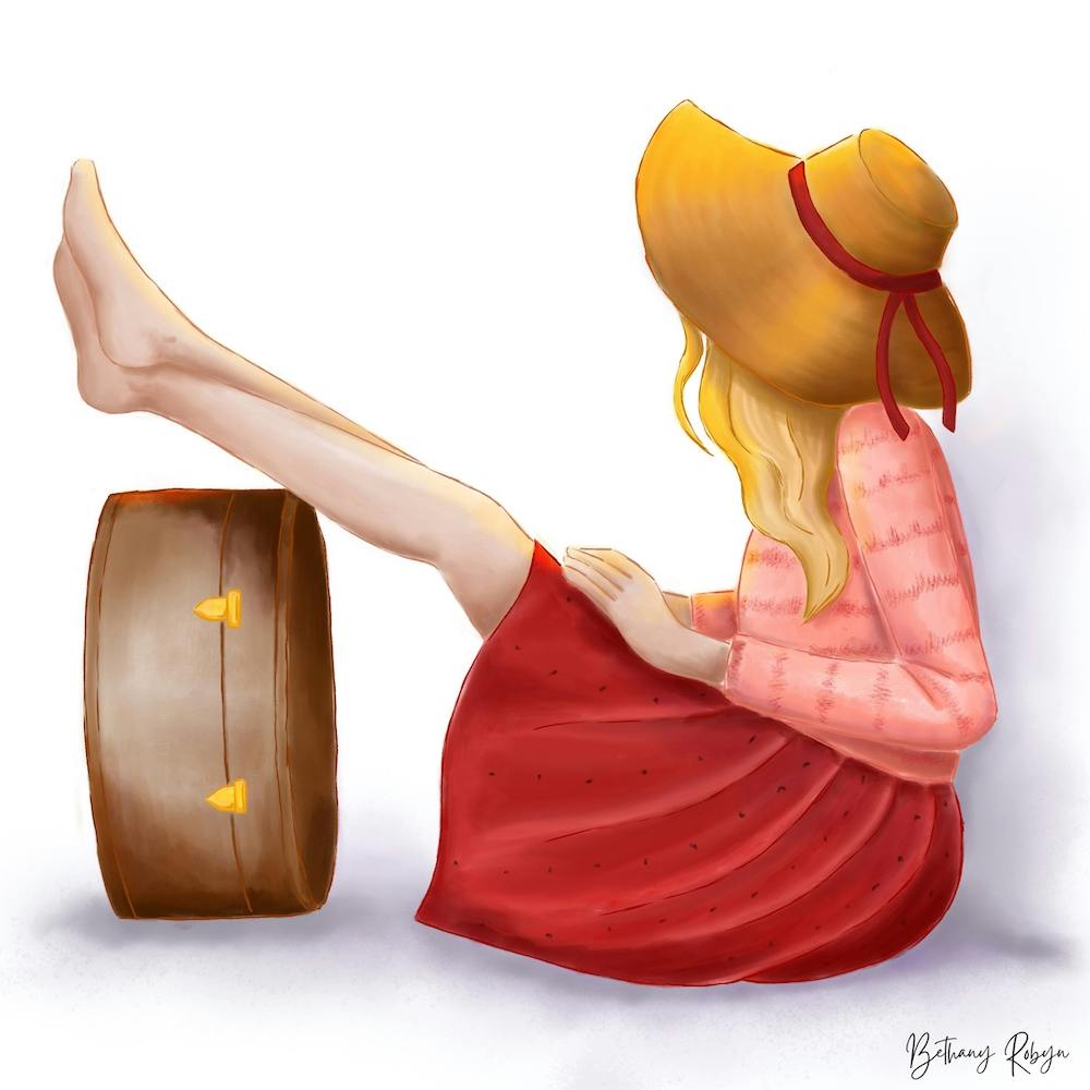 Girl With A Suitcase