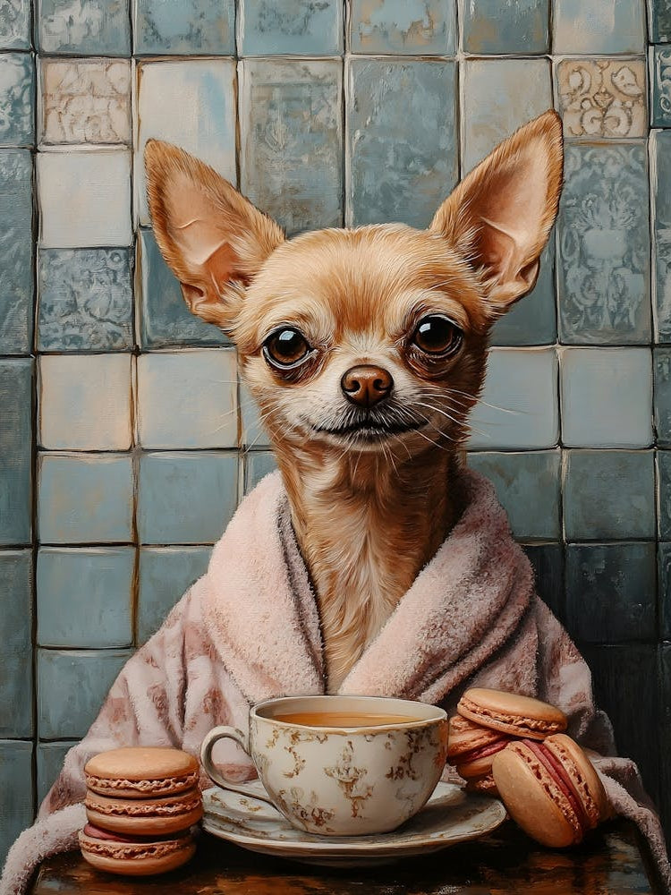 Chihuahua At The Spa 1