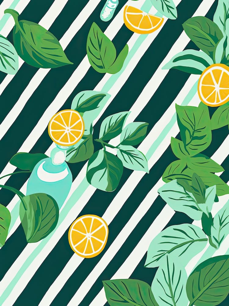 Mint Summer Illustration 11