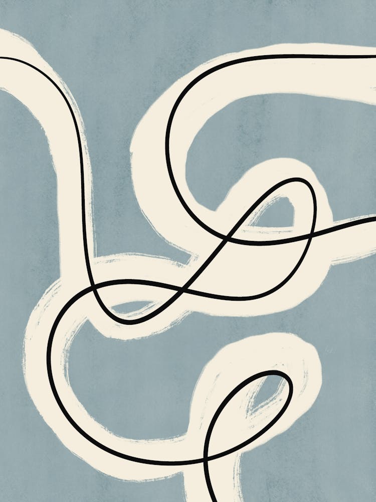 Swirl line art