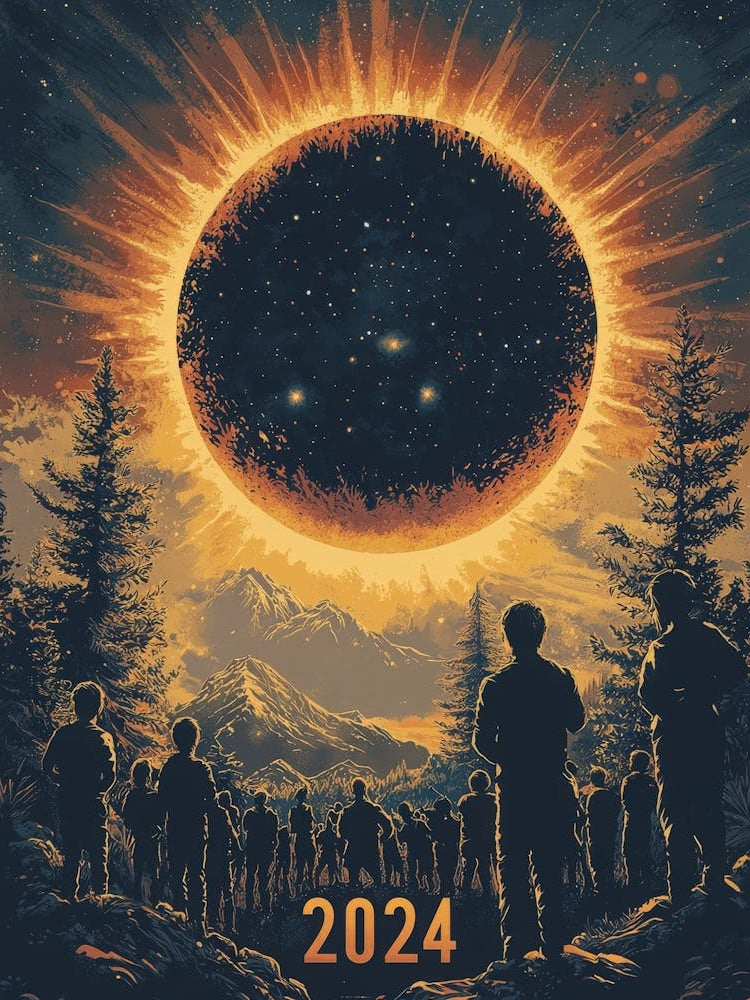 Aihrgdesign A Celestial Poster Marking The 2024 Total Solar E 13b0e06e E2cd 41ab B863 B71d187f25df 2