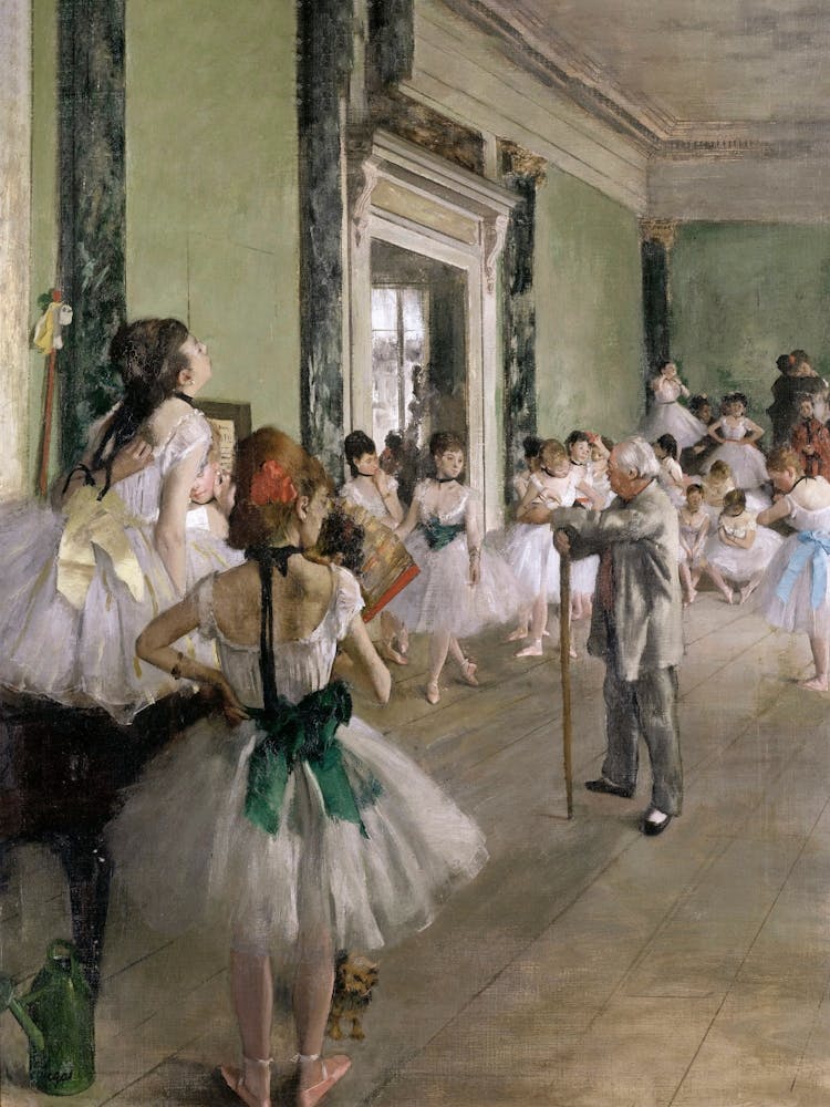 La Classe De Danse, Edgar Degas