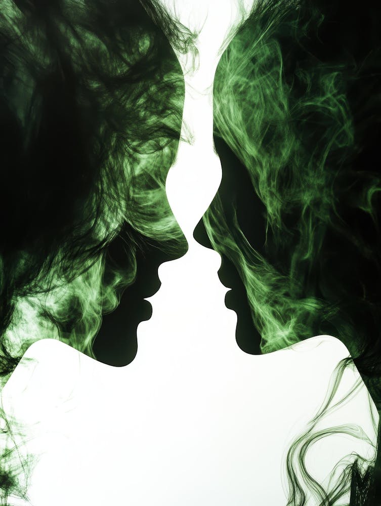 Deux Femmes Dans la Fumée