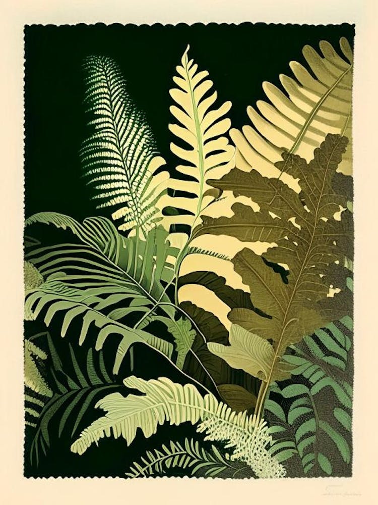 Bostonfarn Rousseau-inspiriert