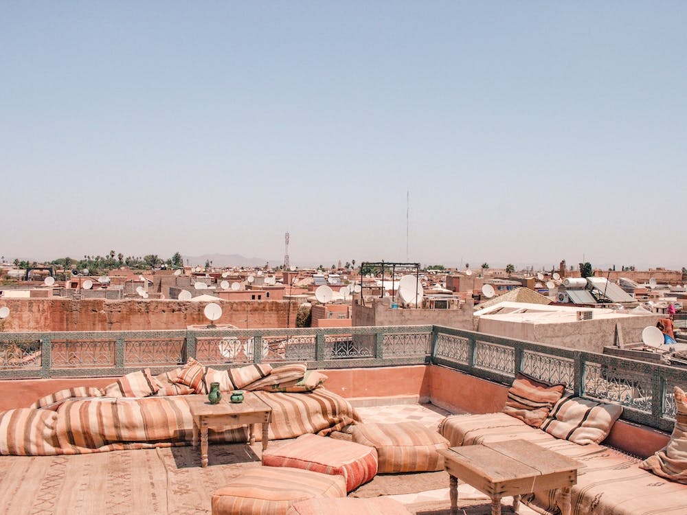 Marrakech Morocco Roof Top View 2