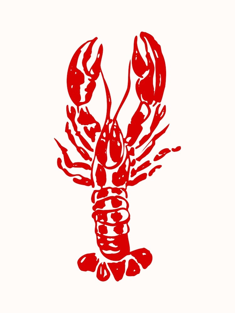 Lobster Kitchen Poster