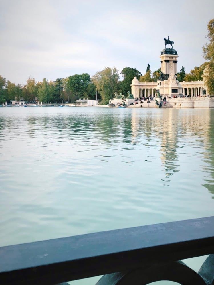 View Of The Lake In Madrid