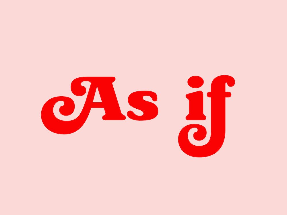 As If (Sweet Pink And Red tone)