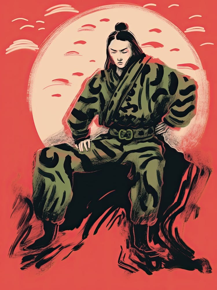 Samurai Illustration 9