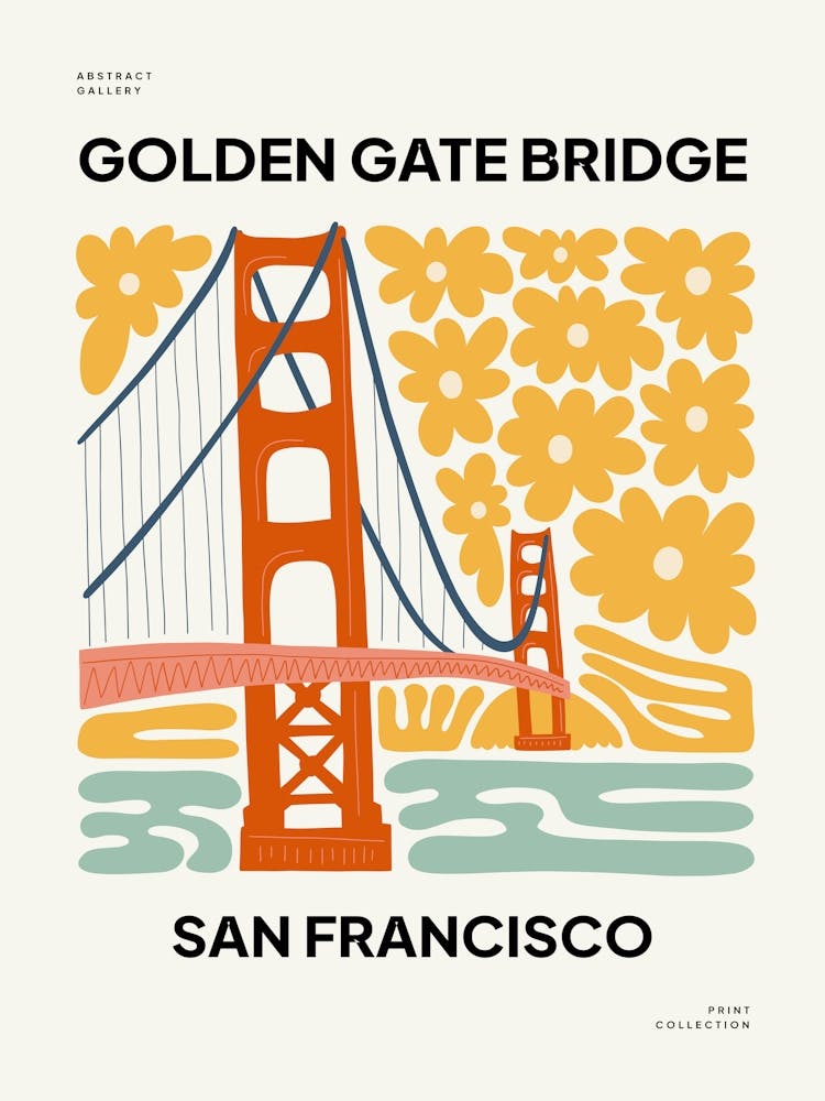 Travel Golden Gate Bridge San Francisco Abstract Gallery