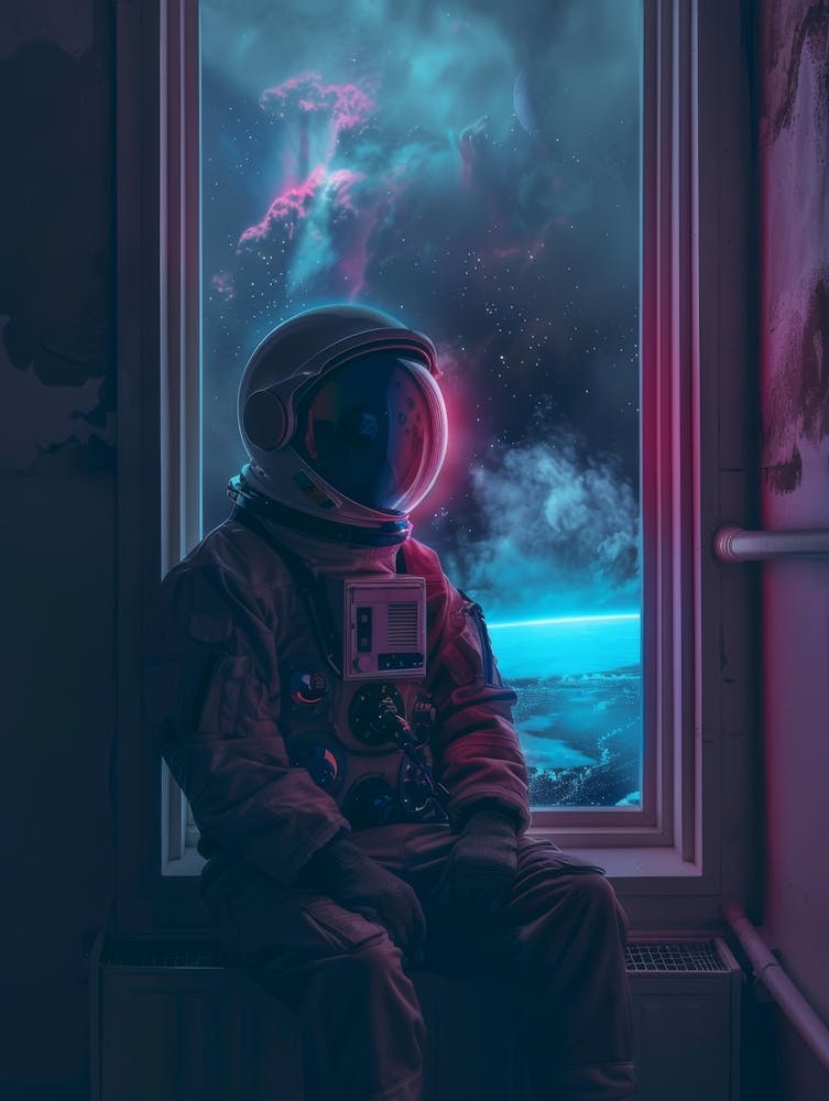 Astronaut In Space 9