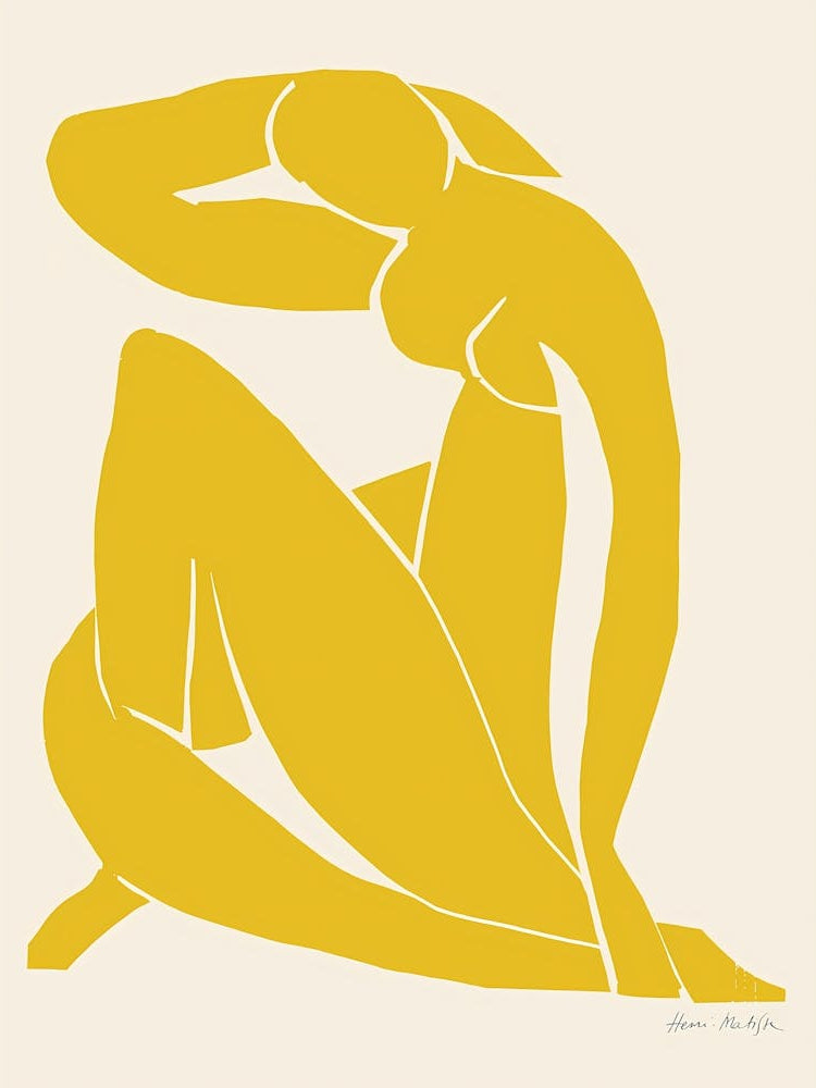 Henri Matisse - Yellow Nude