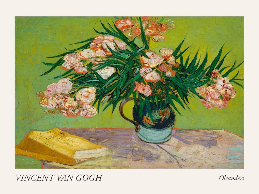 Oleanders, Vincent Van Gogh Poster