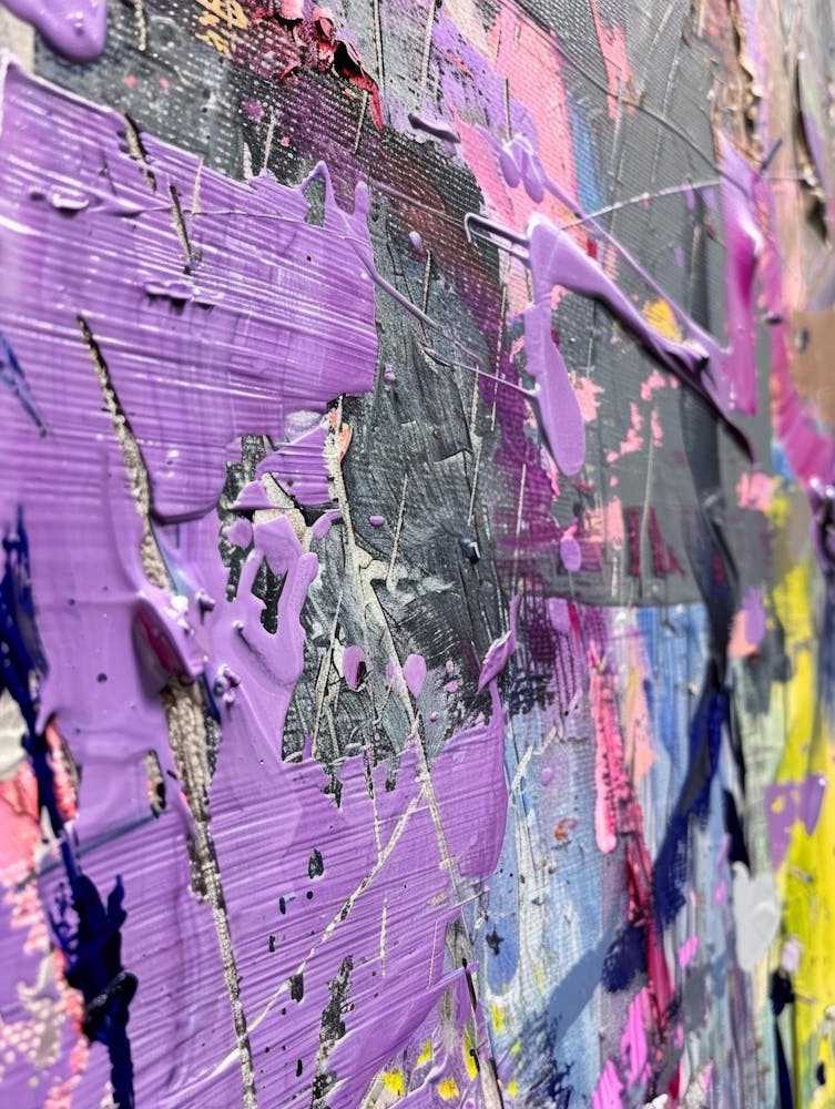 Purple Splatter