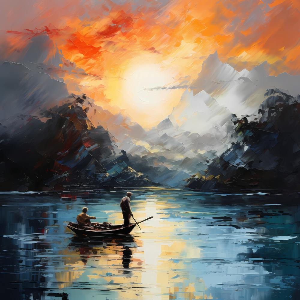 Tranquil Brushstrokes