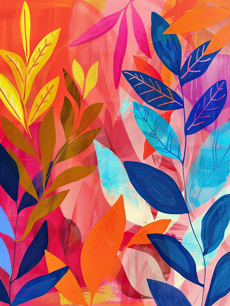 Celestial Tropics Matisse Style