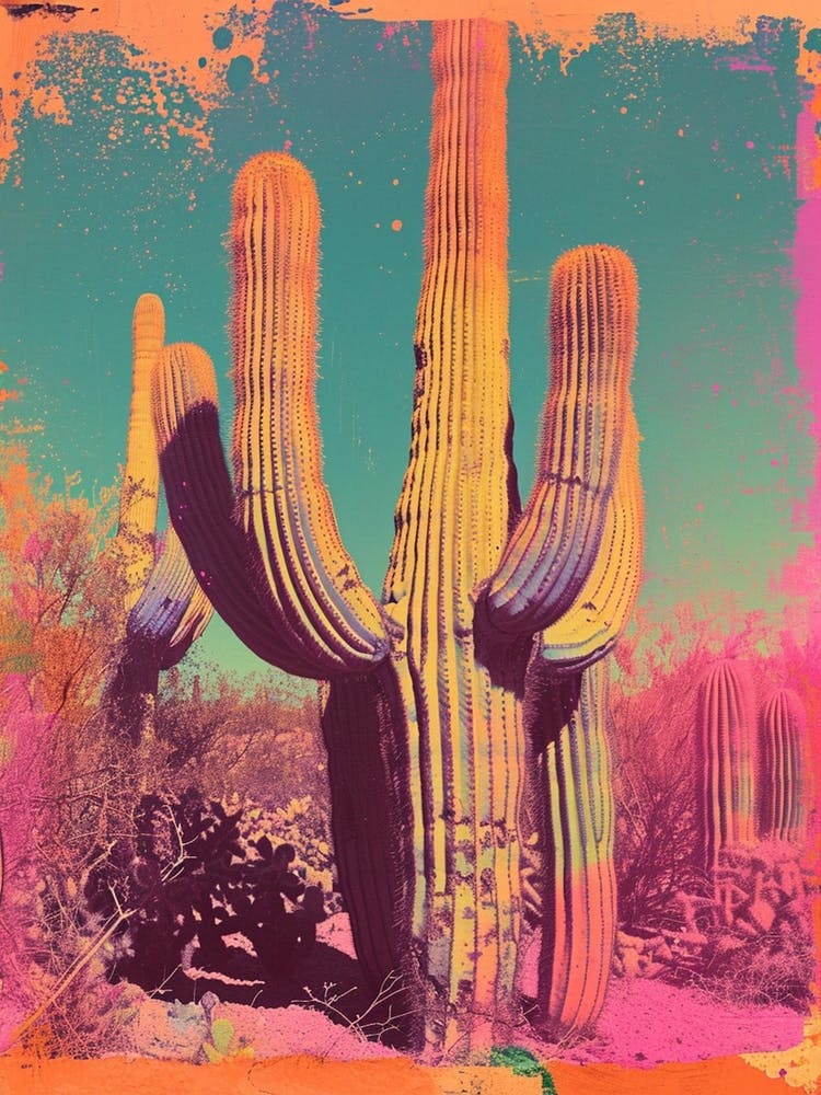Retro Cactus Wonderland 4
