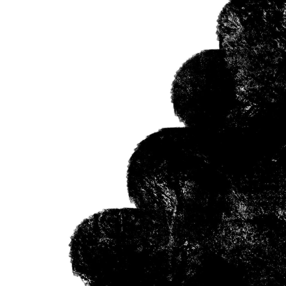 Abstract Black And White Grunge Painting vol. 8