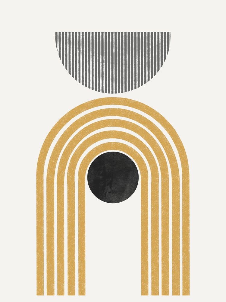 Moon And Stars, Retro, Mid Century Modern