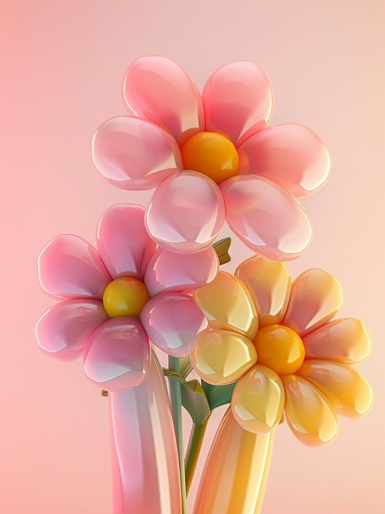 Dreamy Inflatable Flowers Cineraria 2