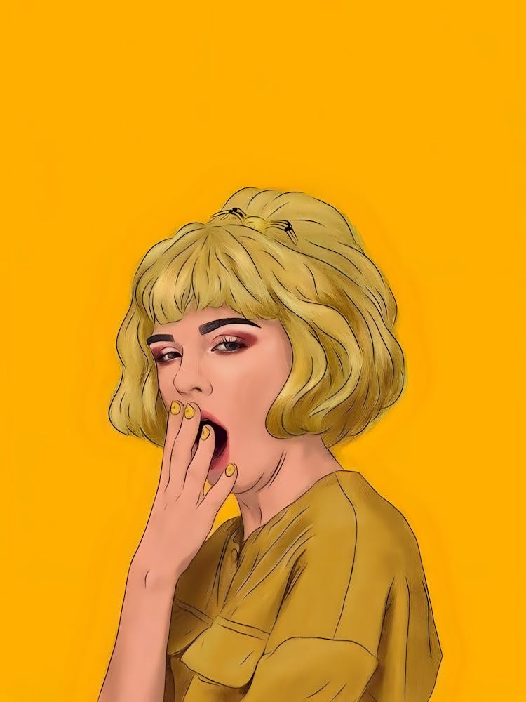 Girl With Blond Hair