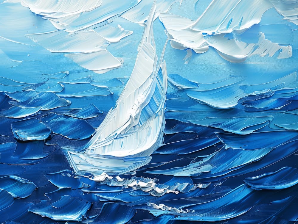Sailboat In The Ocean 8