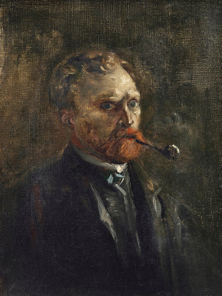 Self Portrait (1886), Vincent Van Gogh