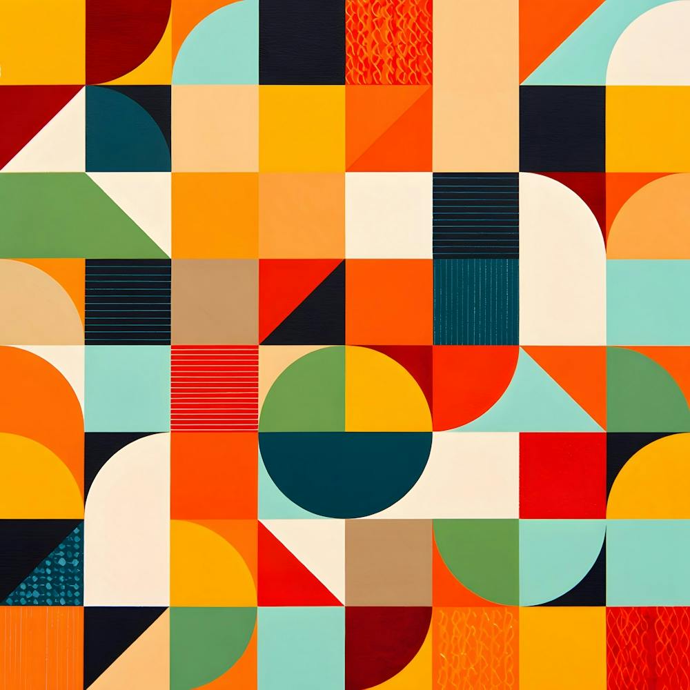 Abstract Geometric Pattern
