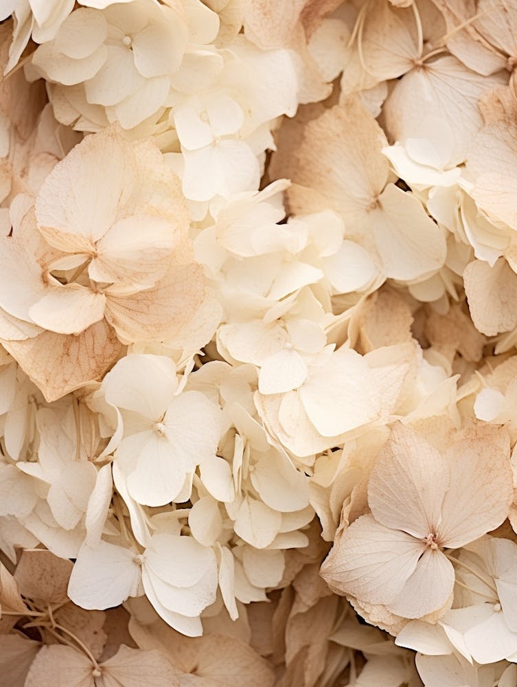 Boho Dried Flowers Hydrangea 2