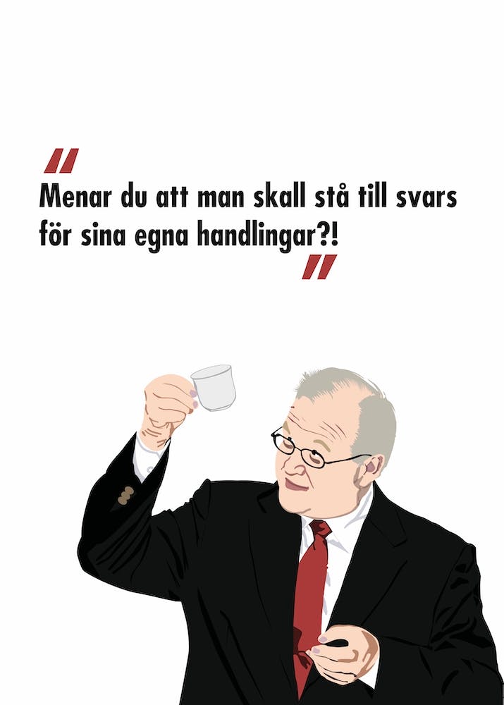 Göran Persson Socialdemokraterna Swedish Politics 2
